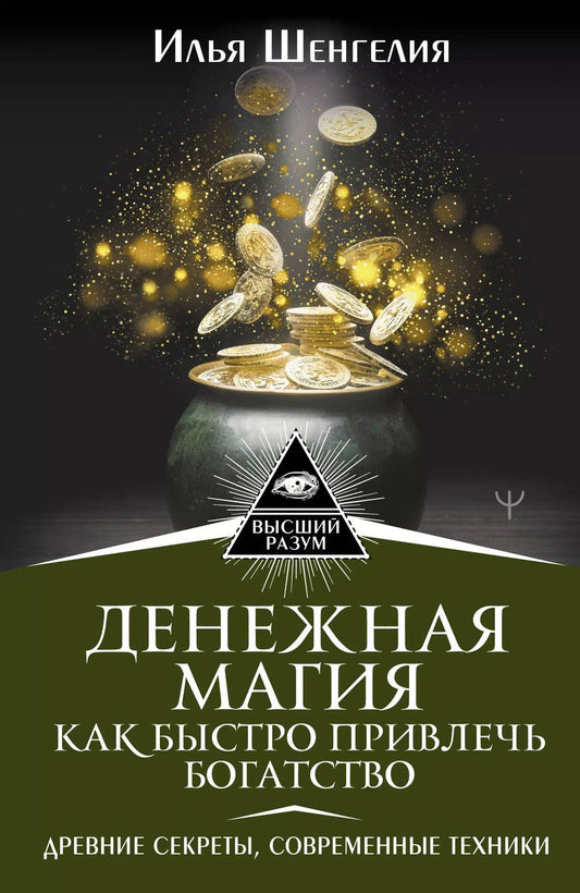 Обложка книги "Илья Шенгелия: Денежная магия. Как быстро привлечь богатство. Древние секреты, современные техники"