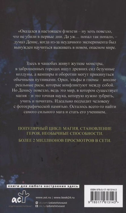 Фотография книги "Илья Соломенный: Хроники книжника. Ученик. Книга 1"