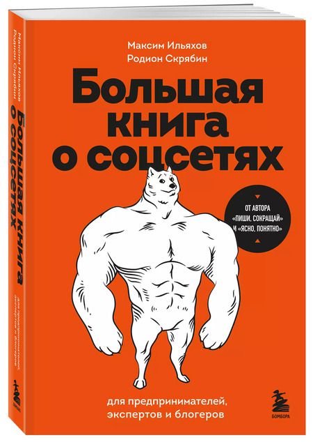 Фотография книги "Ильяхов, Скрябин: Большая книга о соцсетях для предпринимателей, экспертов и блогеров"