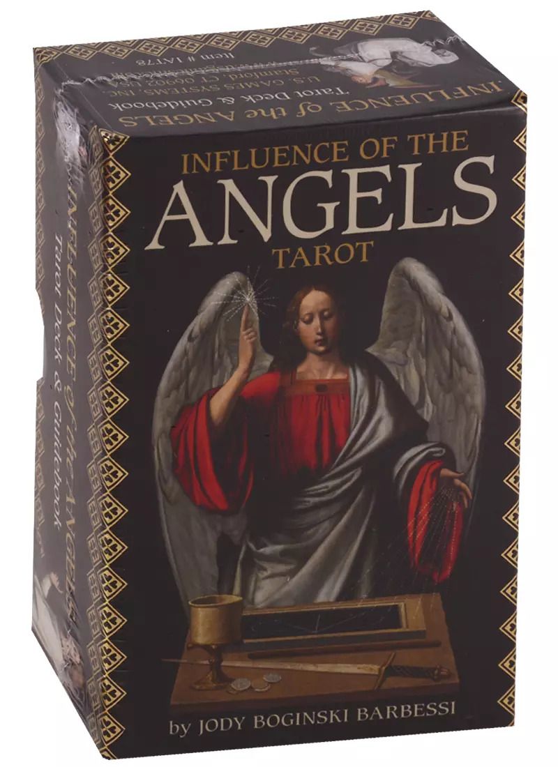 Обложка книги "Influence of The Angels Tarot"