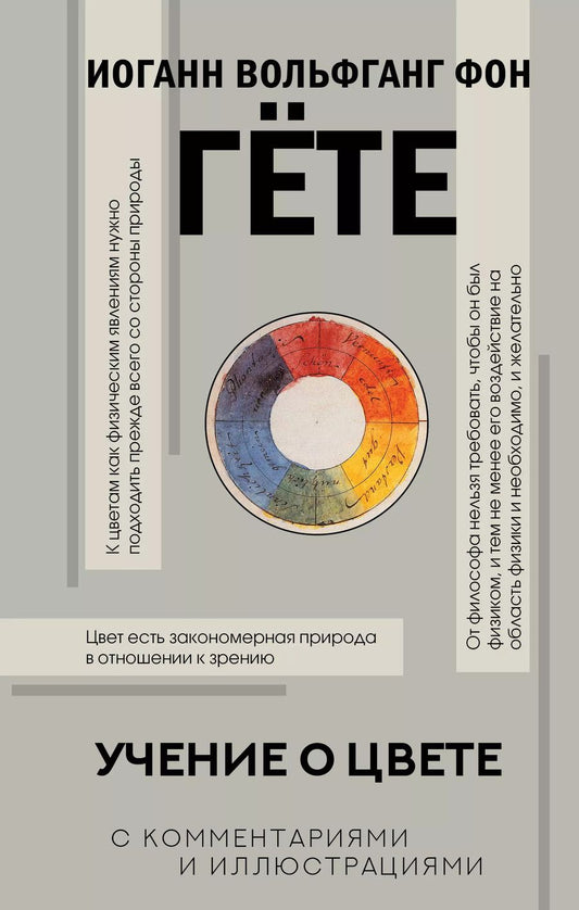 Обложка книги "Иоганн Вольфганг: Учение о цвете"