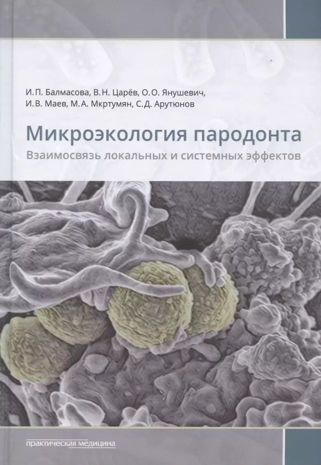 Обложка книги "Ирина Балмасова: Микроэкология пародонта. Взаимосвязь локальных и системных эффектов"