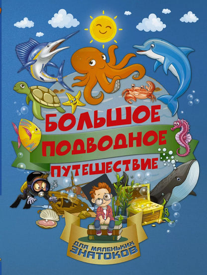 Обложка книги "Ирина Барановская: Большое подводное путешествие"