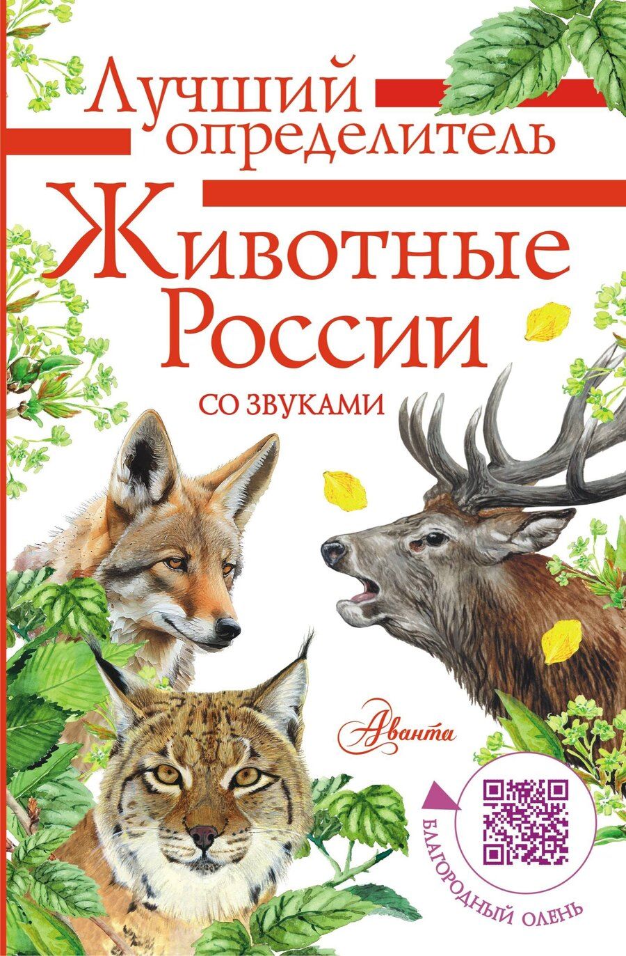 Обложка книги "Ирина Бёме: Животные России со звуками. Определитель"