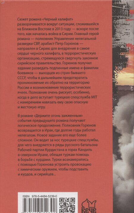 Фотография книги "Ирина Дегтярева: Черный халифат. Держите огонь зажженным"