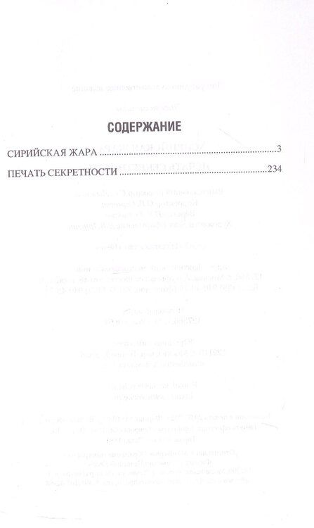Фотография книги "Ирина Дегтярева: Сирийская жара. Печать секретности"