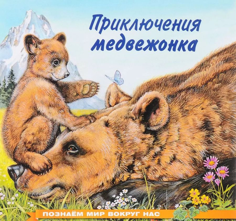Обложка книги "Ирина Гурина: Приключения медвежонка"