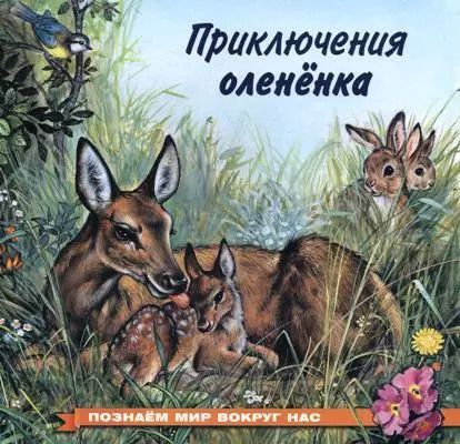 Обложка книги "Ирина Гурина: Приключения оленёнка"