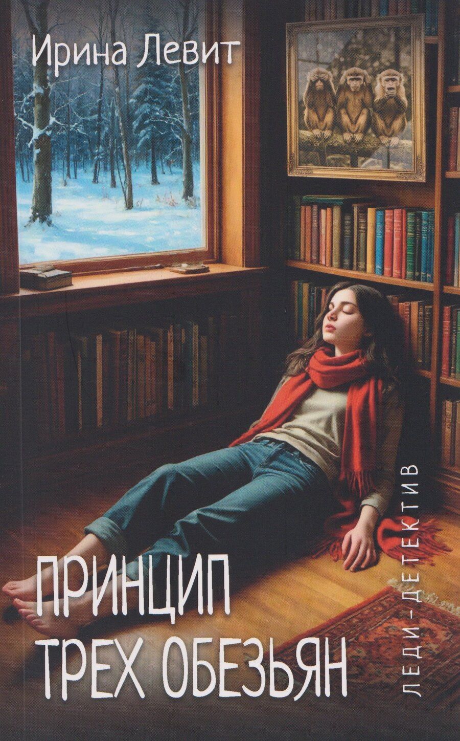 Обложка книги "Ирина Левит: Принцип трех обезьян"