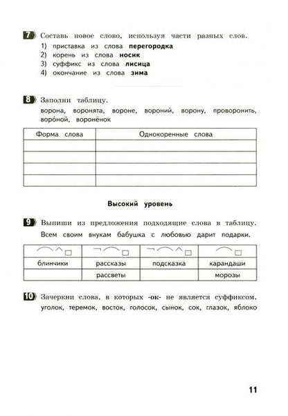 Фотография книги "Ирина Щеглова: Русский язык. 3 класс. Разноуровневые тематические работы"