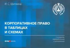 Обложка книги "Ирина Шиткина: Корпоративное право в таблицах и схемах. Учебно-методическое пособие"