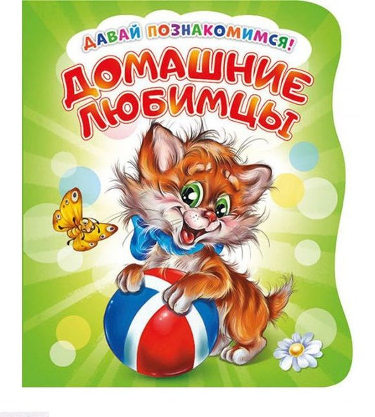 Обложка книги "Ирина Солнышко: Давай познакомимся. Домашние любимцы"