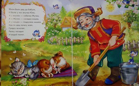 Фотография книги "Ирина Солнышко: Репка"