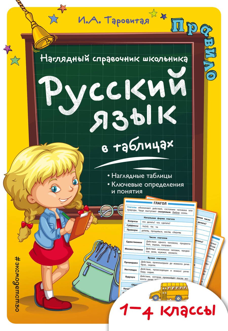 Обложка книги "Ирина Таровитая: Русский язык в таблицах"