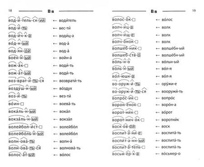 Фотография книги "Ирина Елынцева: Морфемно-словообразовательный словарь. Как растет слово. 1-4 классы"
