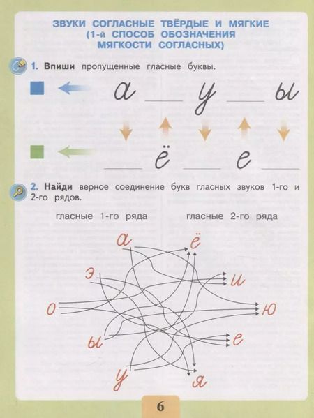 Фотография книги "Ишимова, Алипченкова: Письмо. Различаю твёрдые и мягкие согласные звуки. Обозначаю мягкость согласных. ФГОС"