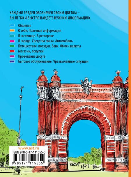 Фотография книги "Испанский разговорник"