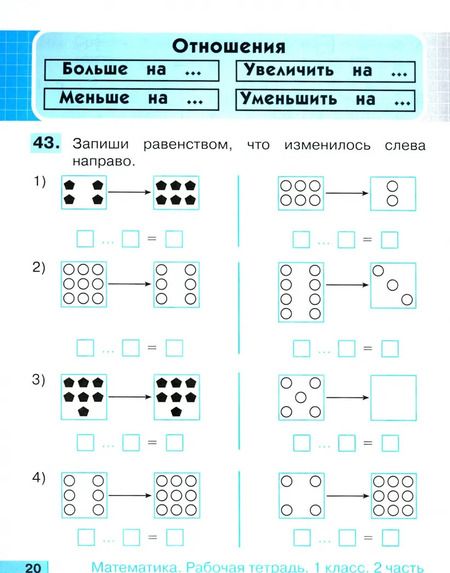 Фотография книги "Истомина, Редько: Математика. 1 класс. Тетрадь. В 2-х частях. Часть 2. ФГОС"