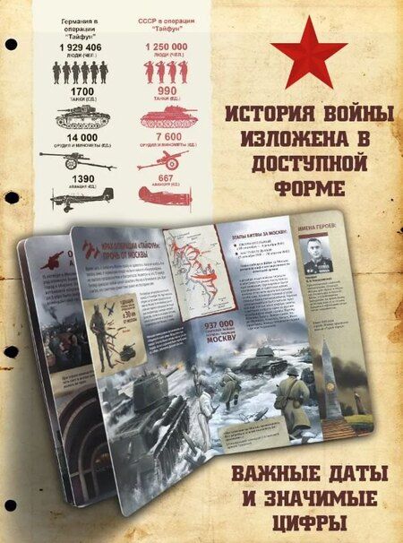 Фотография книги "История: люди, факты, события. Битва за Москву"