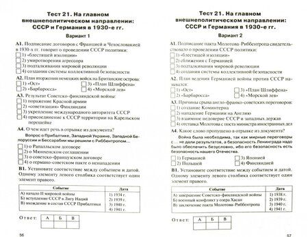 Фотография книги "История России. 11 класс. Базовый уровень. Контрольно-измерительные материалы. ФГОС"