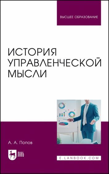 Обложка книги "История управленческой мысли. Учебное пособие для вузов"