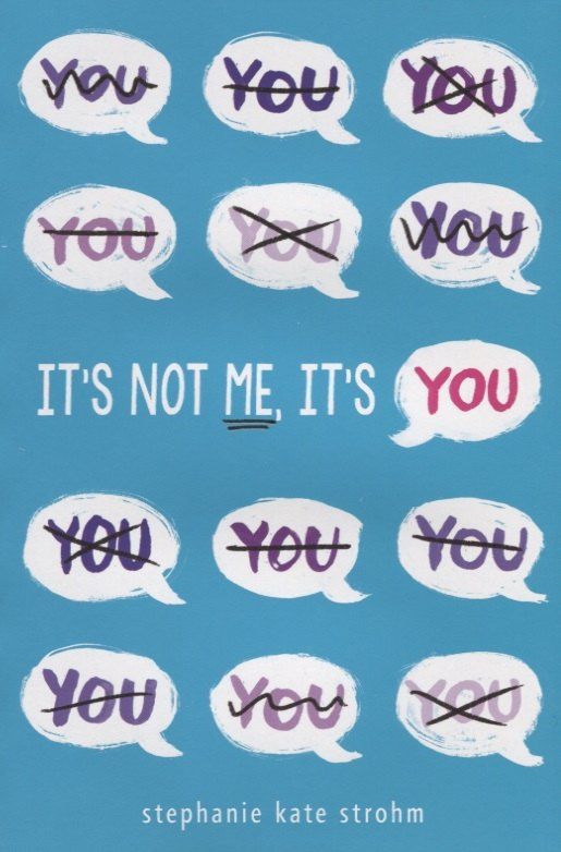 Обложка книги "It's Not Me, It's You"