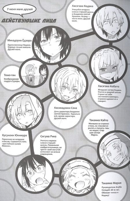 Фотография книги "Итати, Хирасака: У меня мало друзей. Том 19"