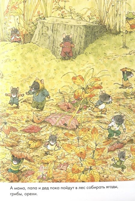 Фотография книги "Ивамура: 14 лесных мышей. Парад грибов"