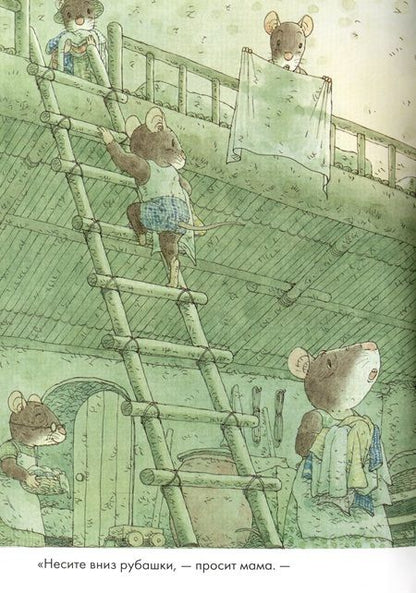 Фотография книги "Ивамура: 14 лесных мышей. Стирка"