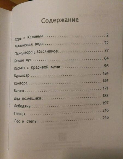 Фотография книги "Иван Тургенев: Бежин луг"