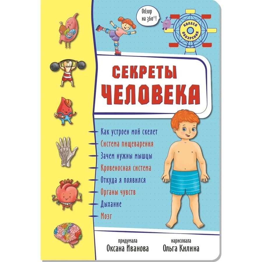 Обложка книги "Иванова: Секреты тела человека"