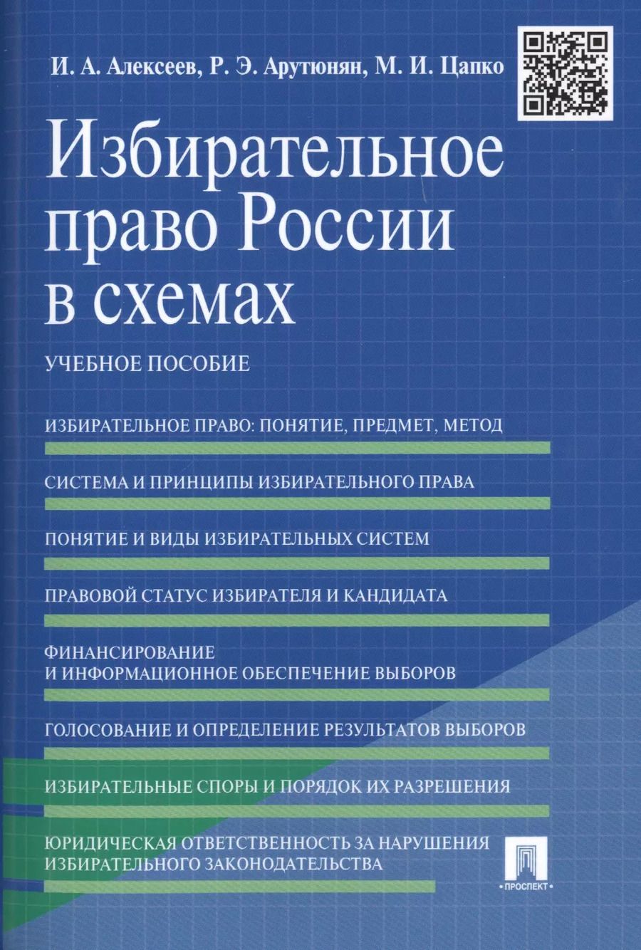 Обложка книги "Избирательное право России в схемах: учебное пособие"