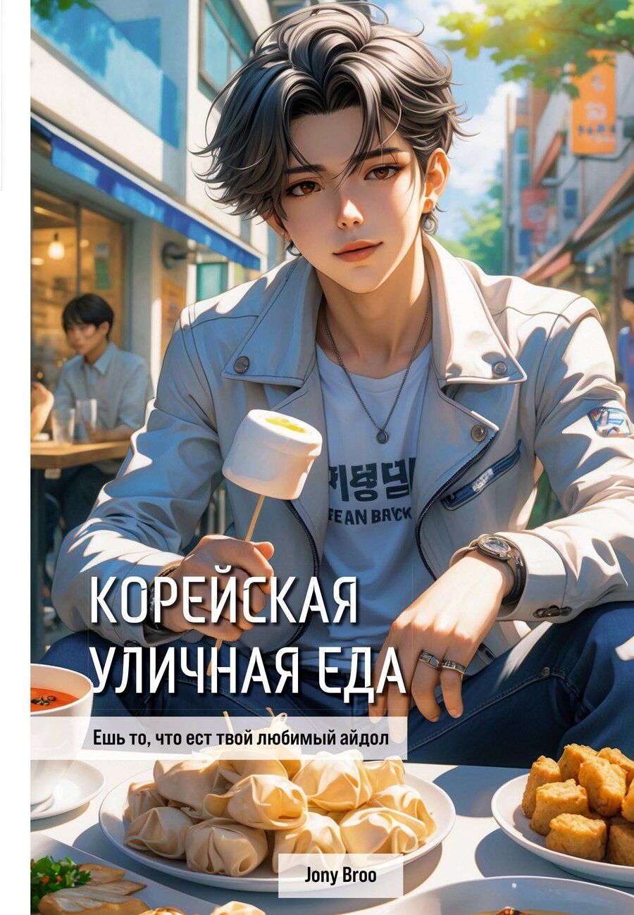 Обложка книги "Jony Broo: Корейская уличная еда. Ешь то, что ест твой любимый айдол"