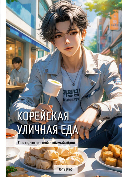 Обложка книги "Jony Broo: Корейская уличная еда. Ешь то, что ест твой любимый айдол"