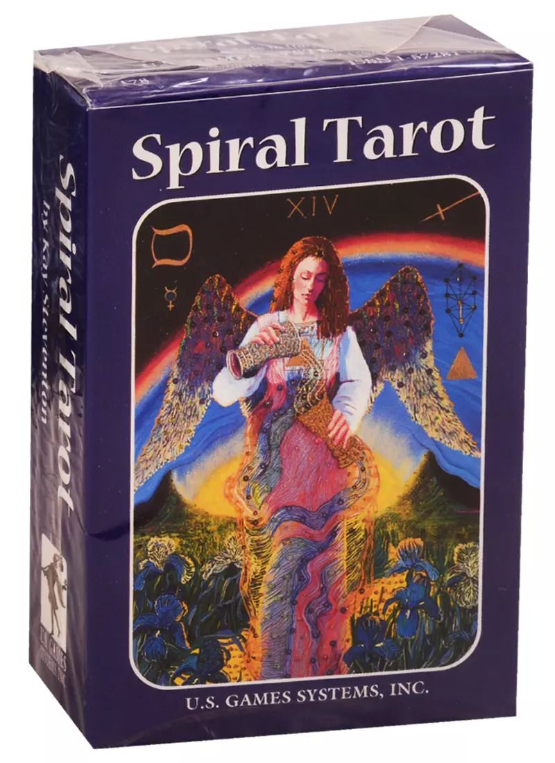 Обложка книги "K. Steventon: Spiral Tarot (78 карт + инструкция)"