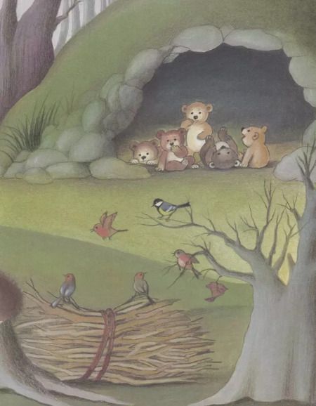 Фотография книги "Как Медведь няню искал. Русская народная сказка"