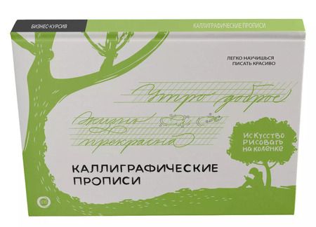 Фотография книги "Каллиграфические прописи. Бизнес-курсив"