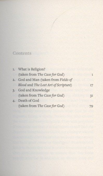 Фотография книги "Karen Armstrong: Religion"