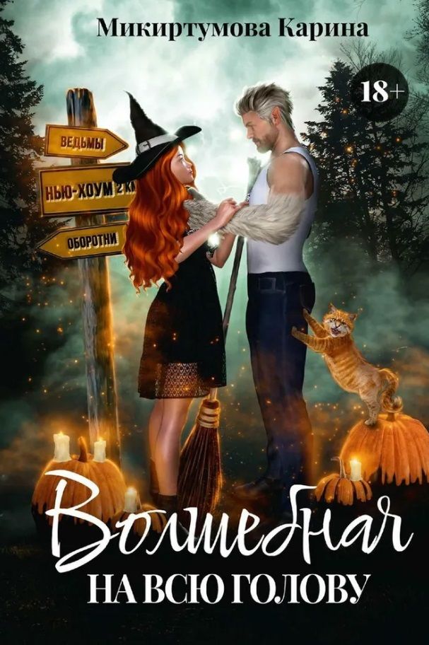Обложка книги "Карина Микиртумова: Волшебная на всю голову"