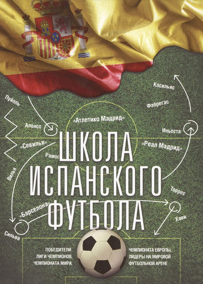 Обложка книги "Карлос Кантареро: Школа испанского футбола"