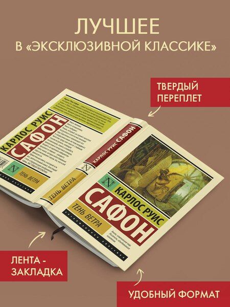 Фотография книги "Карлос Руис: Тень ветра"