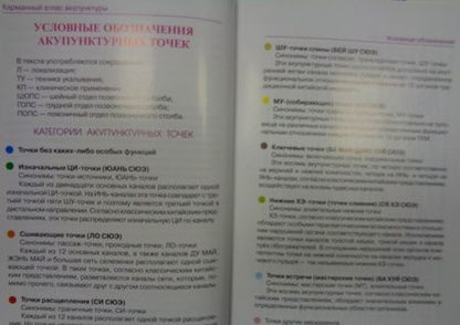 Фотография книги "Карманный атлас акупунктуры"