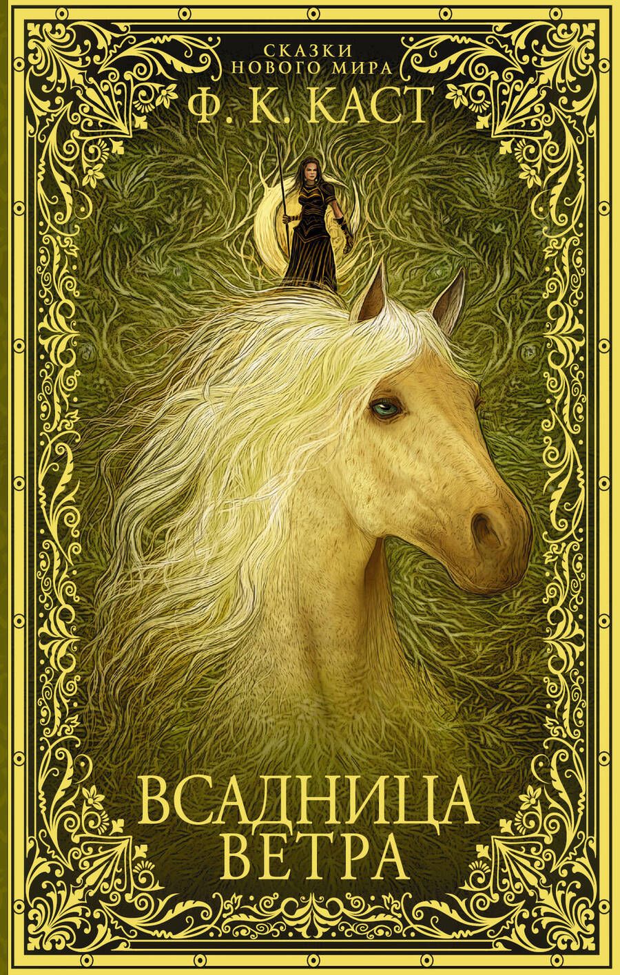Обложка книги "Каст: Всадница ветра"