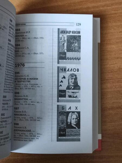 Фотография книги "Каталог «ЖЗЛ». 1890—2022"