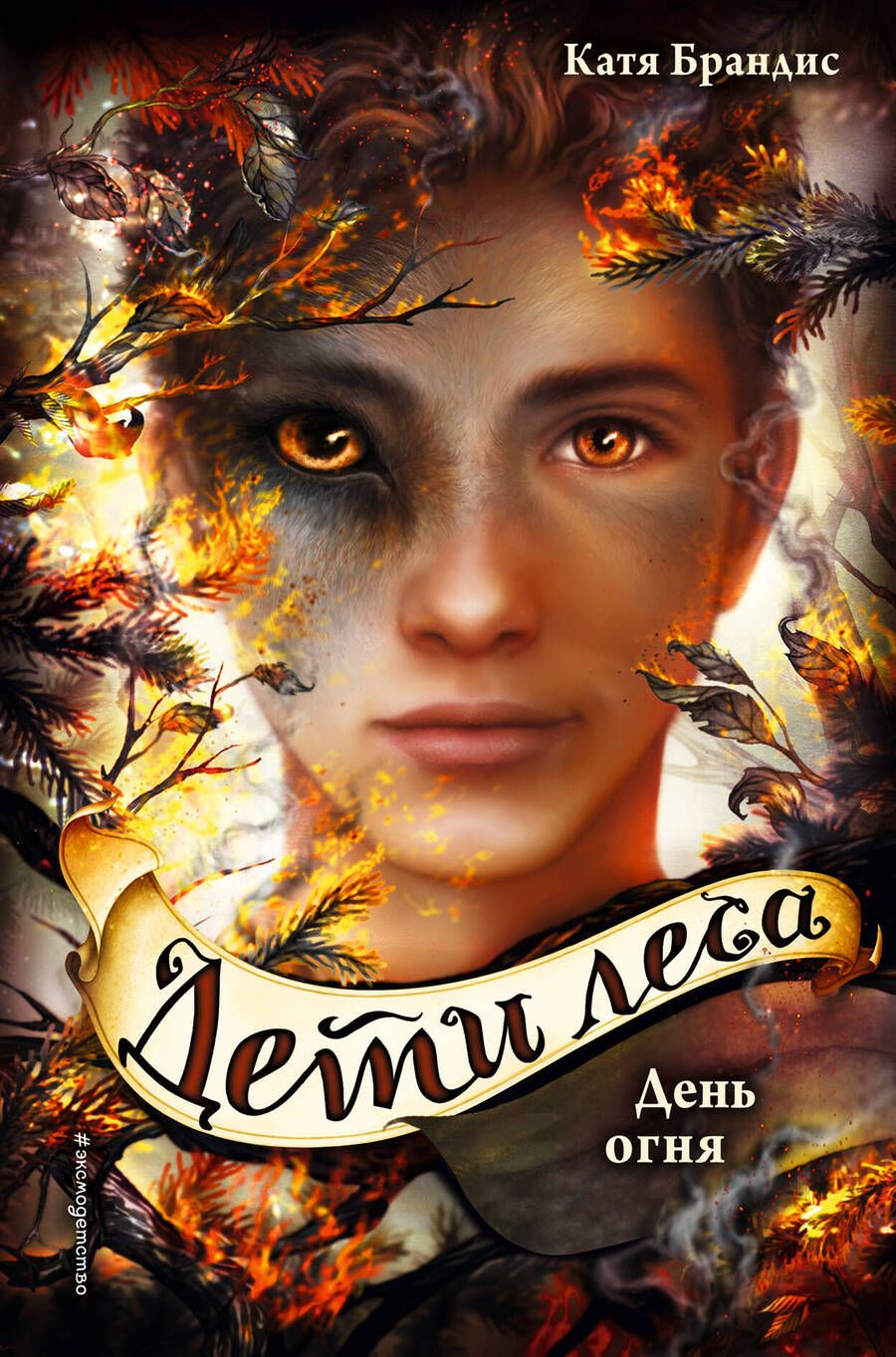 Обложка книги "Катя Брандис: Дети леса. День огня"