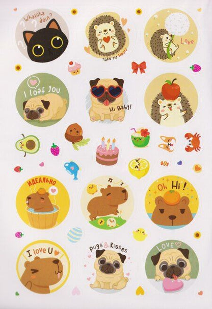 Фотография книги "Kawaii Улыбайся! Наклейки"