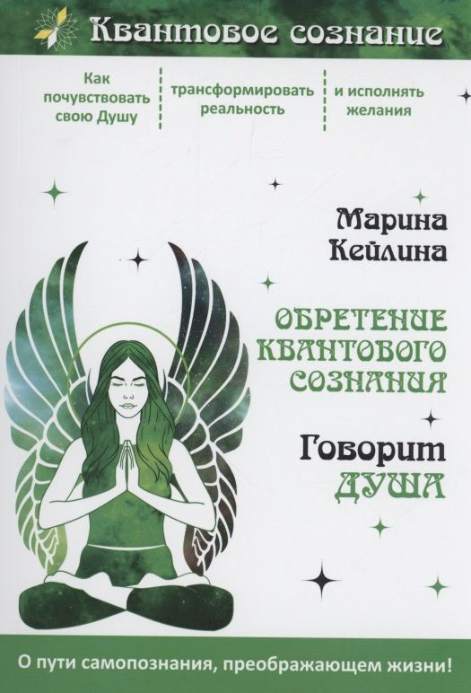Обложка книги "Кейлина: Обретение квантового сознания. Говорит душа"