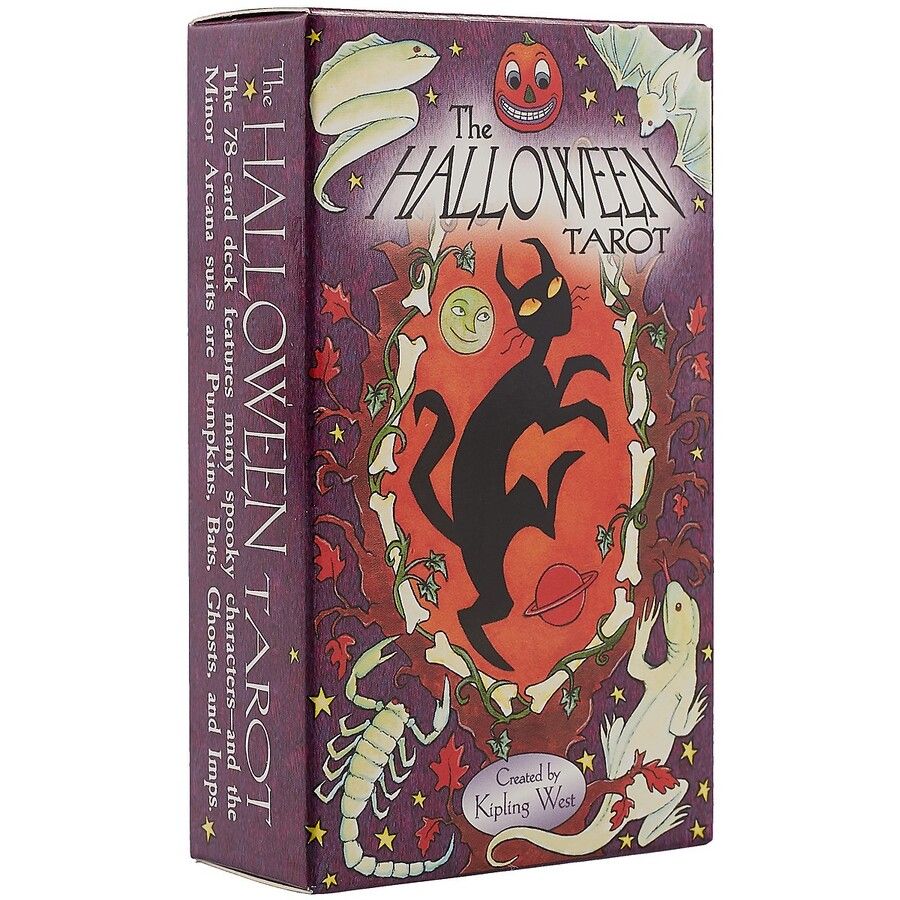 Обложка книги "Ken West: Таро «Halloween»"