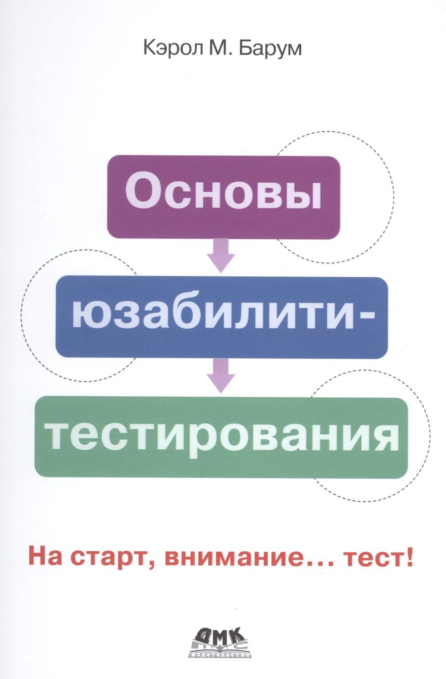 Обложка книги "Кэрол Барнум: Основы юзабилити-тестирования"