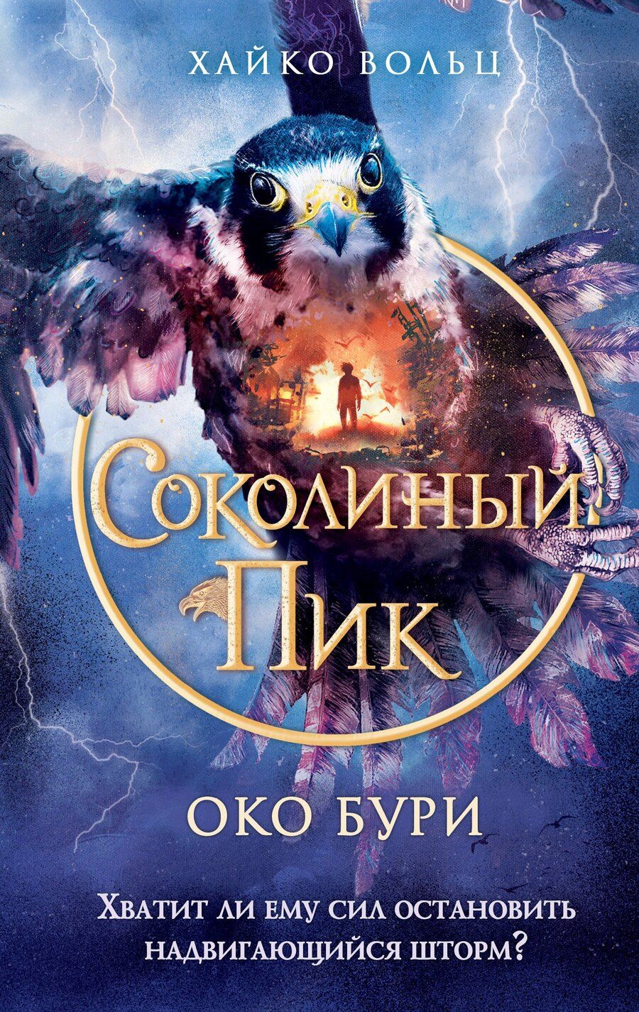Обложка книги "Хайко Вольц: Соколиный пик. Око бури"